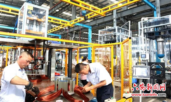 江淮電機建設“數字化車間” 實現工效雙提升。