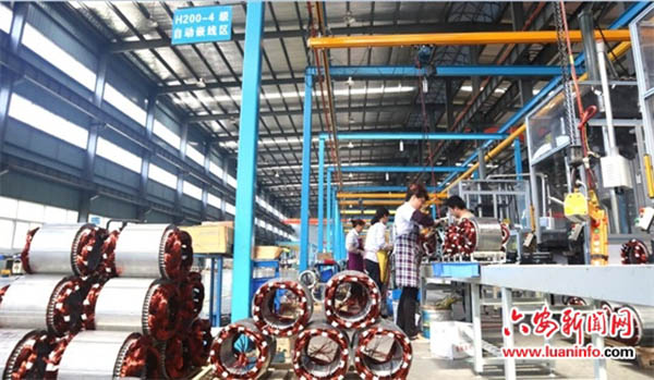江淮電機建設“數字化車間” 實現工效雙提升。